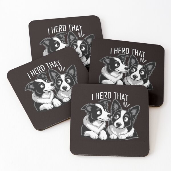 Item preview, Funny Border Collie Dog Pun Herding Humor Gift for Dog Lovers designed and sold by tamdevo1.
