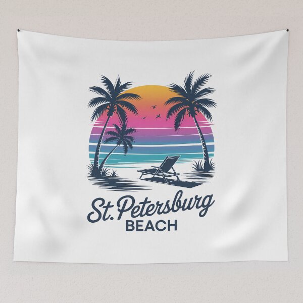 Item preview, ST. PETERSBURG BEACH St Pete Florida Vacation Sunset designed and sold by papertaless.
