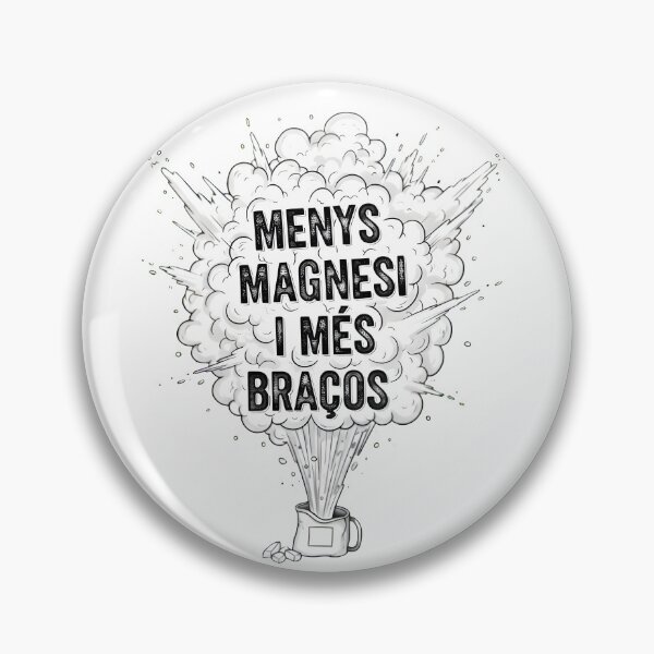 Item preview, Less Chalk More Arms - Explosive Catalan Climbing Quote designed and sold by LoopassVD.