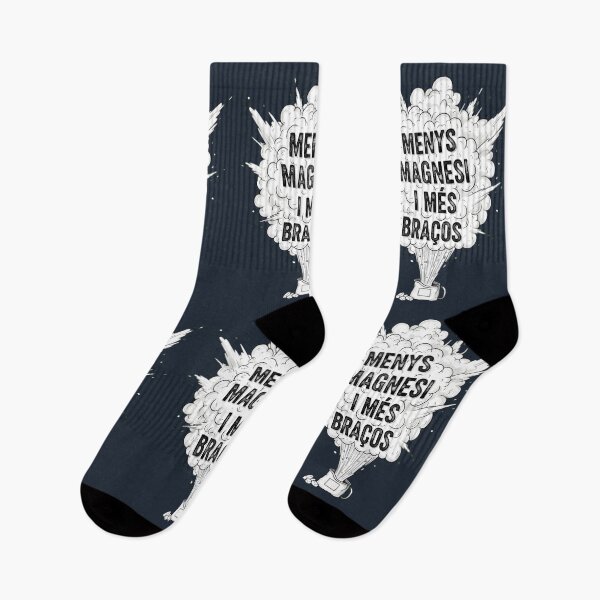Item preview, Less Chalk More Arms - Explosive Catalan Climbing Quote designed and sold by LoopassVD.