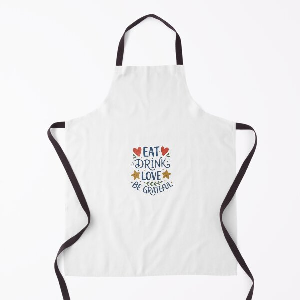Item preview, "Eat Drink Love Be Grateful" Positive Energy and Motivation Design designed and sold by DeepFeels78.