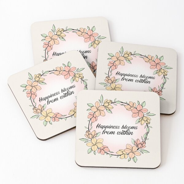 Item preview, Blooming quote circle designed and sold by Pamelarts.