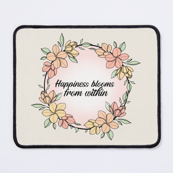 Item preview, Blooming quote circle designed and sold by Pamelarts.