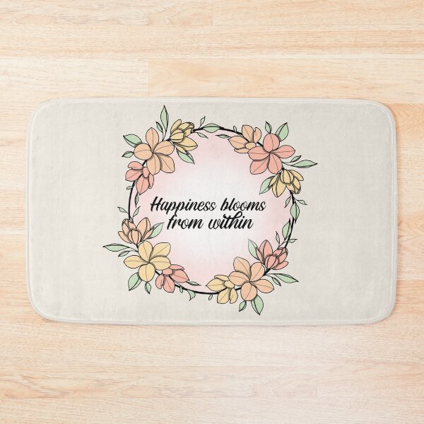 Item preview, Blooming quote circle designed and sold by Pamelarts.
