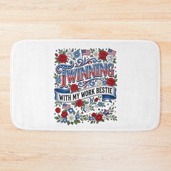 Item preview, Twinning With My Bestie Work Bestie designed and sold by THREE LITTLE BEANS.