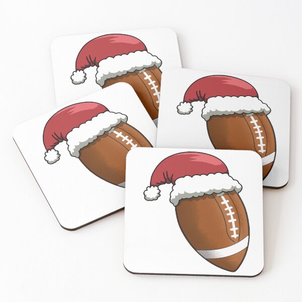 Item preview, Christmas Santa Hat American Football designed and sold by Jaudaux Designs.