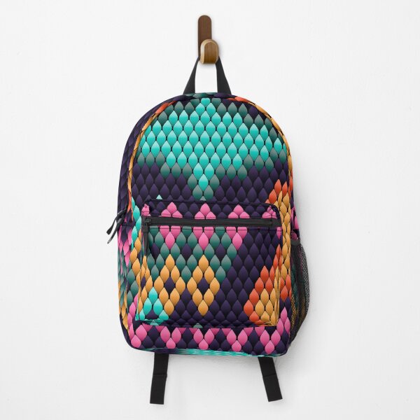 Item preview, Colorful Diamond Mosaic Pattern - Ethnic Geometric Textile Design designed and sold by Ihor Ivanov.