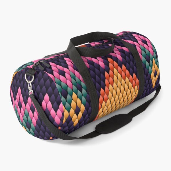 Item preview, Colorful Diamond Mosaic Pattern - Ethnic Geometric Textile Design designed and sold by Ihor Ivanov.