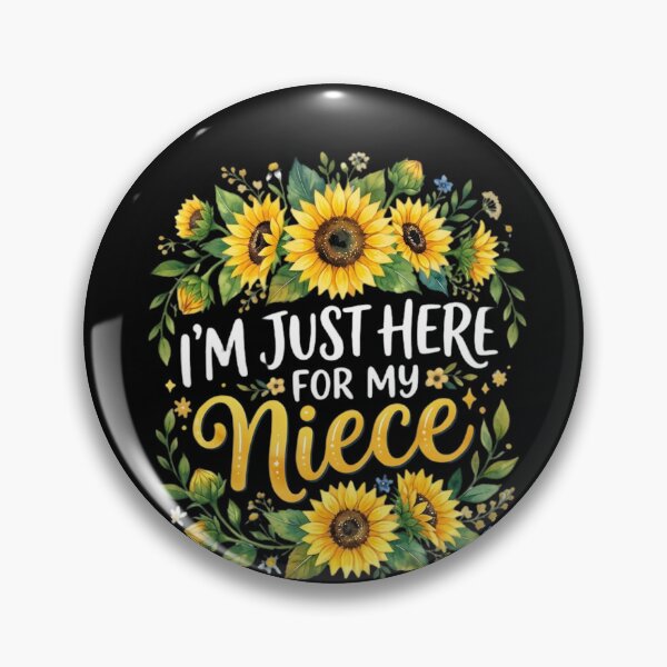 Item preview, I'm Just Here For My Niece Shirt, Proud Aunt Gift, Auntie Life, Niece Love, Family Event Humor, Trendy Women's designed and sold by THREE LITTLE BEANS.