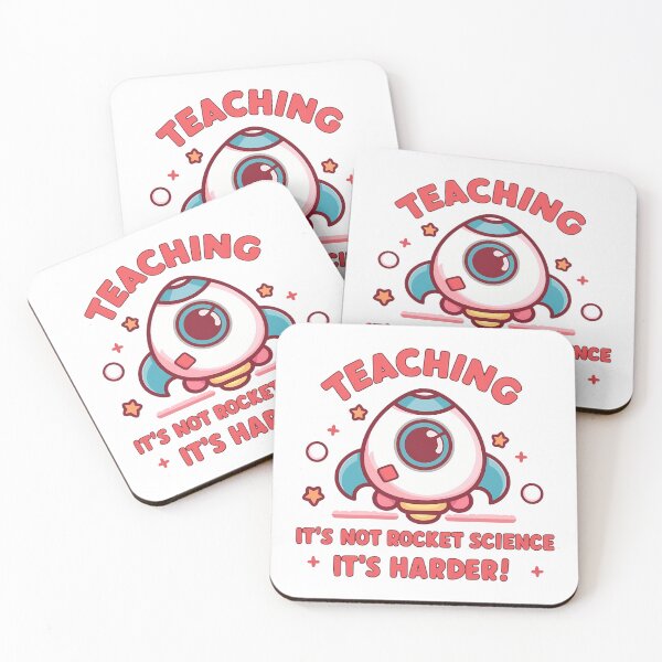 Item preview, It’s Not Rocket Science It’s Harder Funny Teacher Humor Design designed and sold by CyfroweMysli.