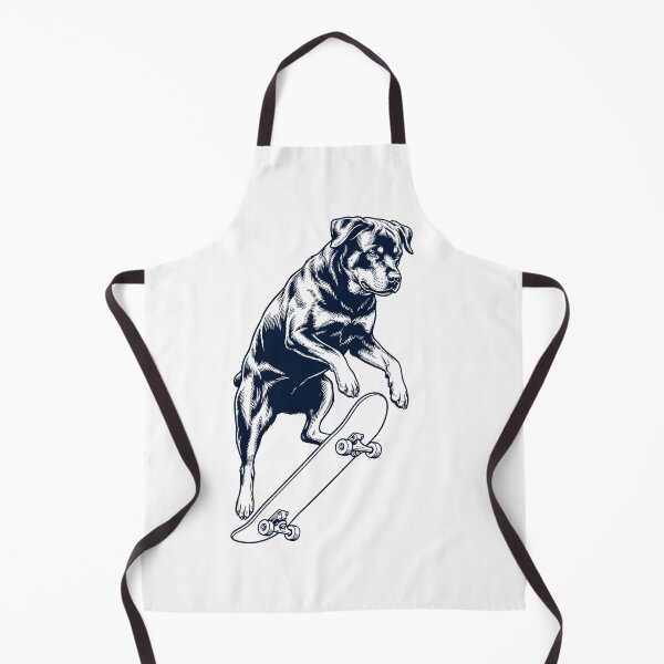 Item preview, Vintage Rottweiler Skateboarding Skate Dog Dad Lover designed and sold by DoodleTortle.