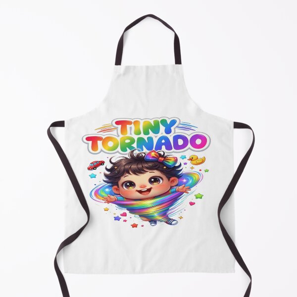 Item preview, Tiny Tornado Kids T-Shirt – Cute Rainbow Baby Cartoon Tee, Kawaii Toddler Shirt, Funny Kids Graphic, Colorful Nursery Design designed and sold by Sushikidsntod.