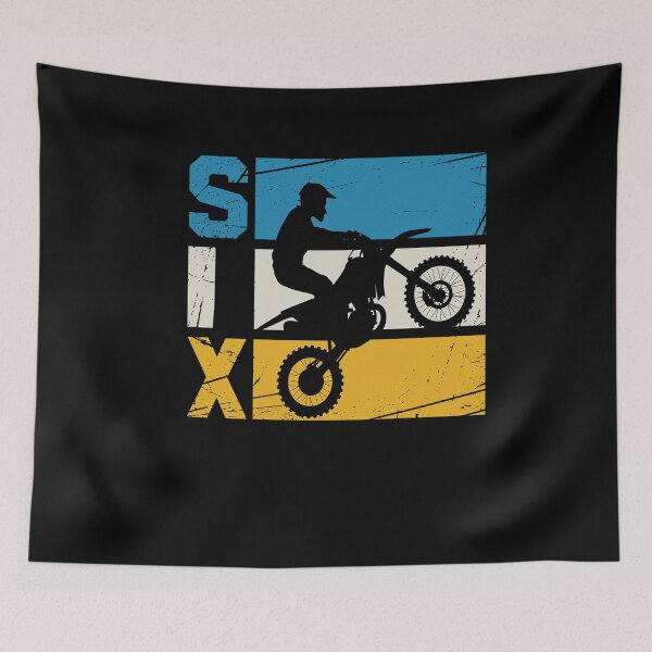 Item preview, Motocross 6th Birthday Party MX Dirt Bike Birthday designed and sold by RonnasJackson.