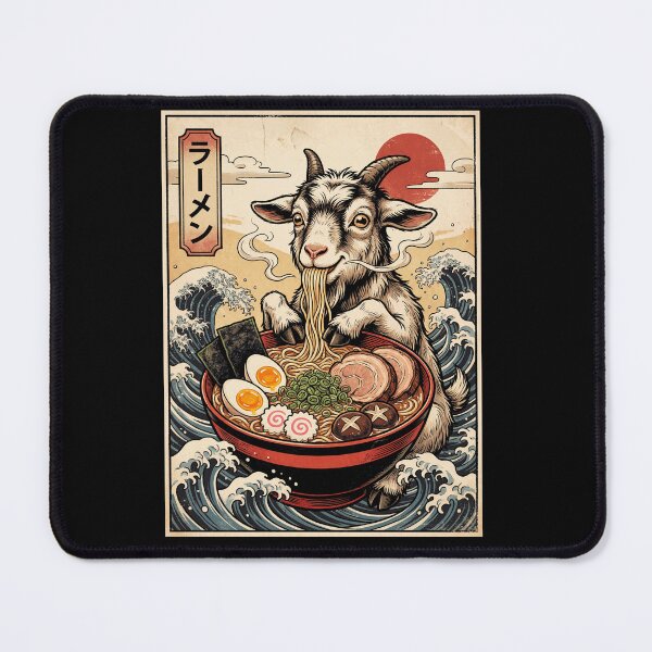 Item preview, Vintage Goat Ramen Japanese Kawaii Anime Animal Lover designed and sold by TerryConnells.