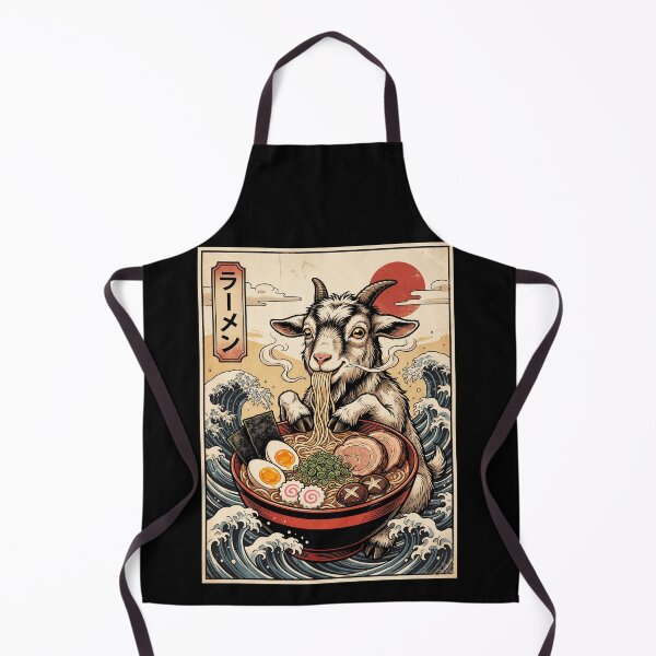 Item preview, Vintage Goat Ramen Japanese Kawaii Anime Animal Lover designed and sold by TerryConnells.