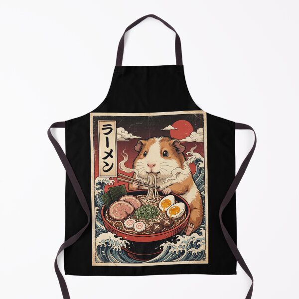 Item preview, Vintage Guinea Pig Ramen Japanese Kawaii Anime Animal Lover designed and sold by TerryConnells.