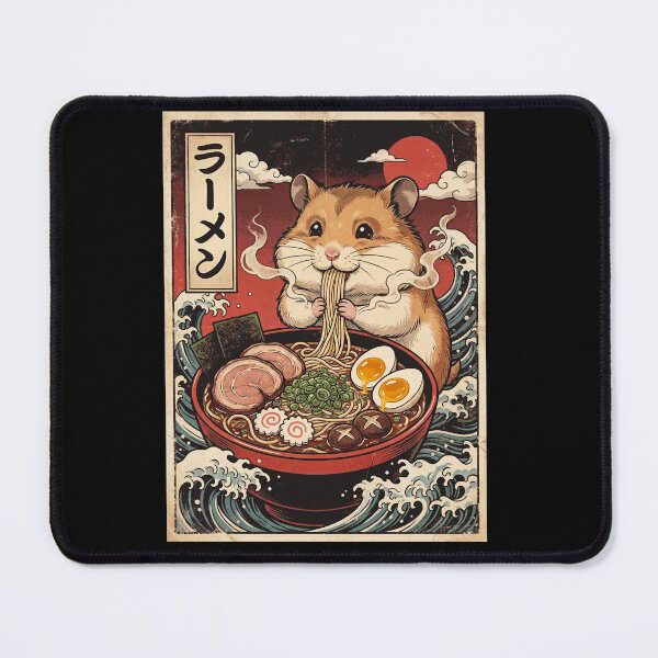 Item preview, Vintage Hamster Ramen Japanese Kawaii Anime Animal Lover designed and sold by TerryConnells.