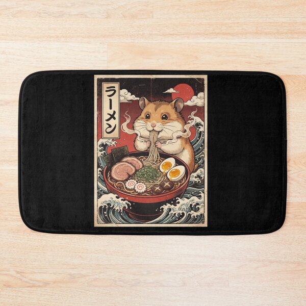 Item preview, Vintage Hamster Ramen Japanese Kawaii Anime Animal Lover designed and sold by TerryConnells.