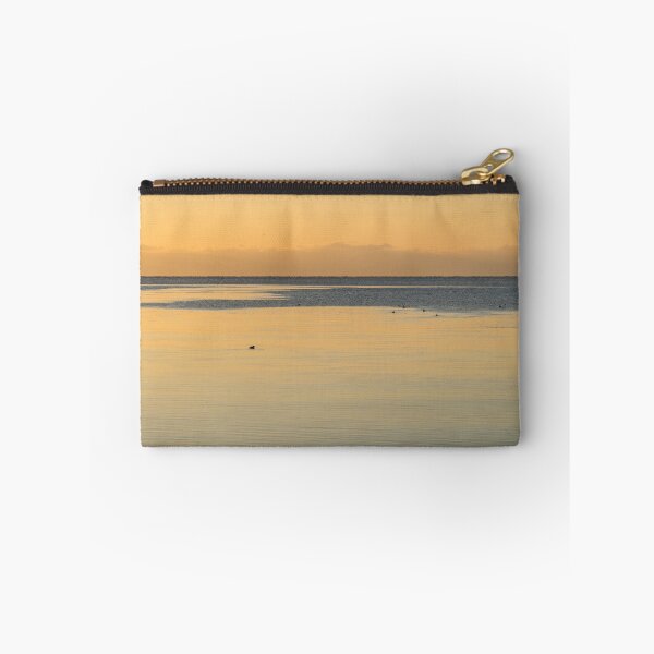 Item preview, Golden Coastal Morning with a Few Diving Ducks designed and sold by Georgia Mizuleva.