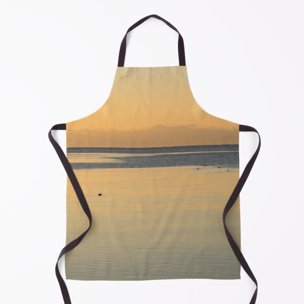 Item preview, Golden Coastal Morning with a Few Diving Ducks designed and sold by Georgia Mizuleva.