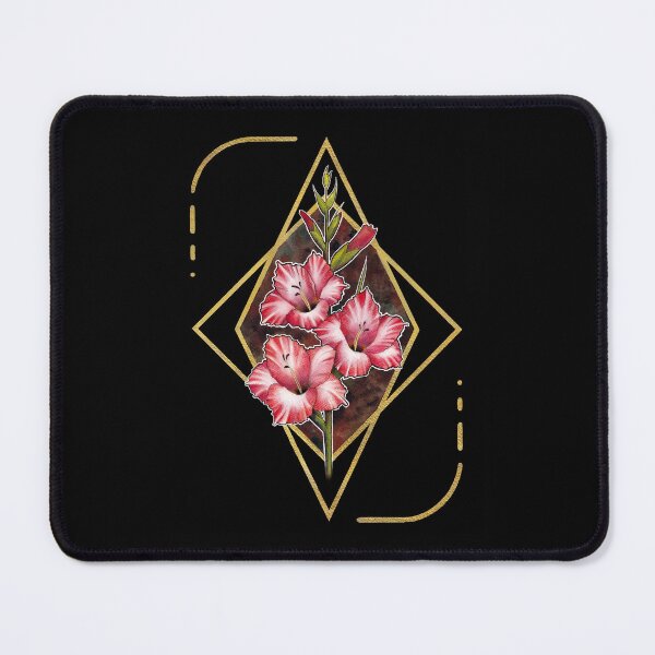 Item preview, Gladiolus Flower (Black) designed and sold by Lynzendra.