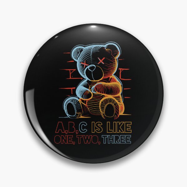 Item preview,  A B C is Like 1 2 3 Bear Design designed and sold by Mostafaali11.