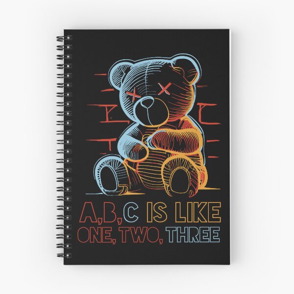 Item preview,  A B C is Like 1 2 3 Bear Design designed and sold by Mostafaali11.