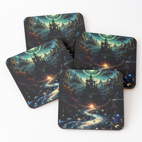 Item preview, fantasy sci fi wall art for gamers cinematic designed and sold by  Mudikeys.