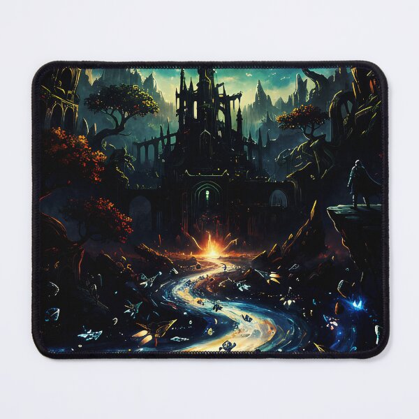 Item preview, fantasy sci fi wall art for gamers cinematic designed and sold by Mudikeys.
