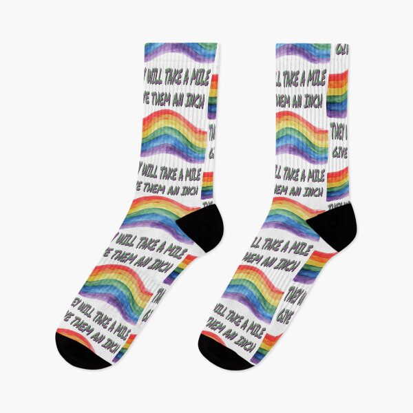 Item preview, GIVE THEM AN INCH, TAKE A MILE designed and sold by Huskyyy Designs.