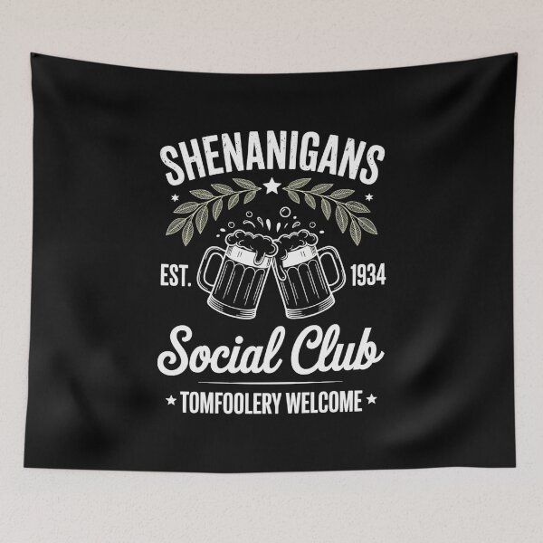 Item preview, Shenanigans Social Club Let the Shenanigans Begin designed and sold by Formatage.