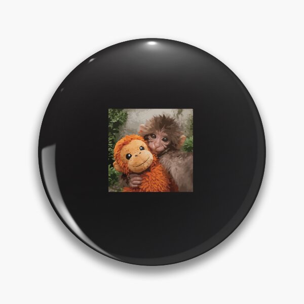 Item preview, Funny Baby Monkey Punch Selfie Meme Chaotic Animal Humor Viral Joke designed and sold by kiralynstration.