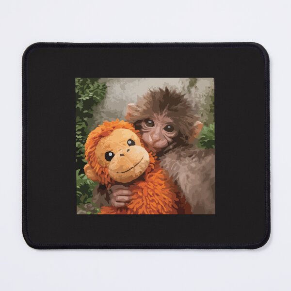 Item preview, Funny Baby Monkey Punch Selfie Meme Chaotic Animal Humor Viral Joke designed and sold by kiralynstration.
