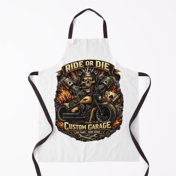 Item preview, Retro Ride or Die Custom Garage Emblem designed and sold by TorqueTheoryLab.