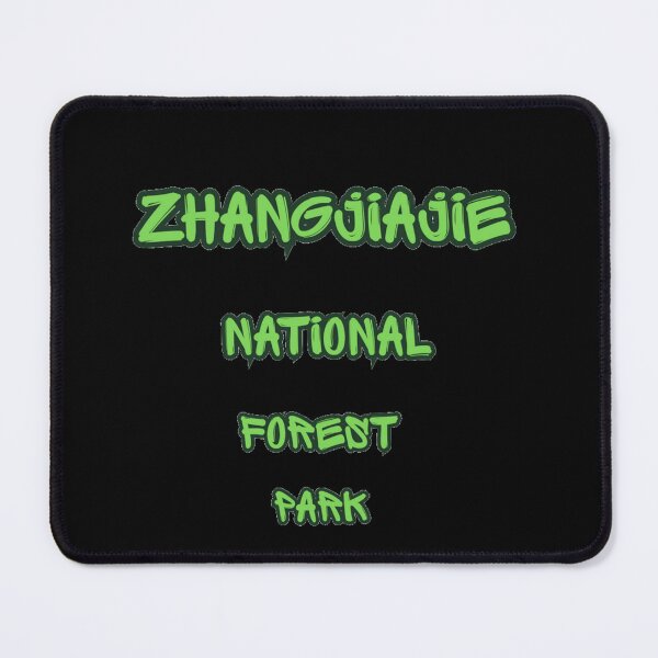 Item preview, Zhangjiajie China Misty Mountains Travel Nature Aesthetic Typography designed and sold by Jaguar100-.