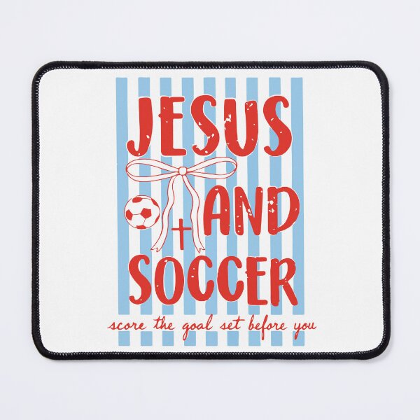 Item preview, Jesus Soccer Score The Goal Set Before You Christian Faith Athlete Motivation Gift designed and sold by kiralynstration.