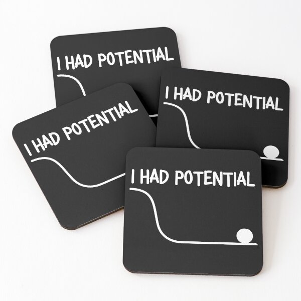 Item preview, I Had Potential - Physics Energy Pun designed and sold by axiksa10.