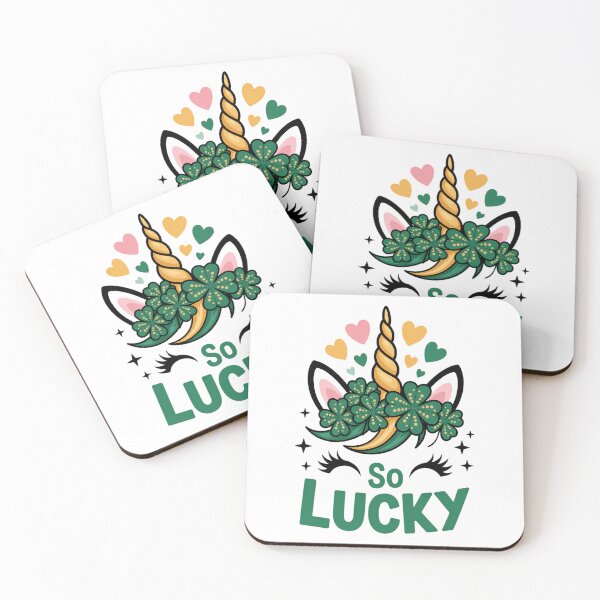 Item preview, So Lucky St Patrick's Day Unicorn designed and sold by Formatage.