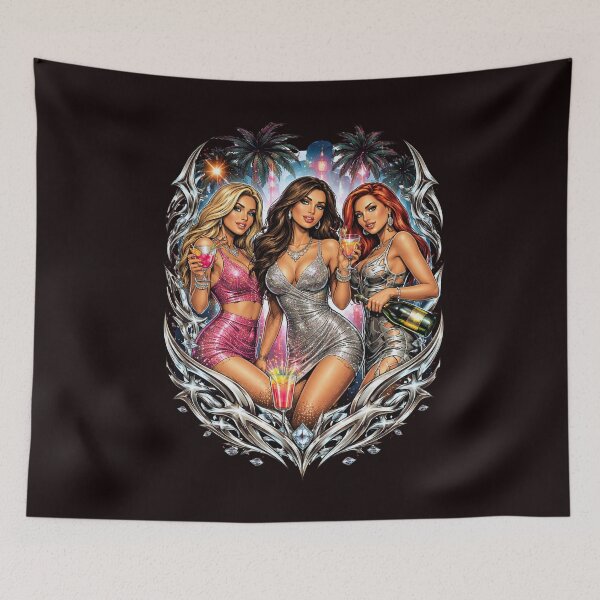 Item preview, Miami Tribal Girls Luxury Night Aesthetic designed and sold by HIGHSQUARE.
