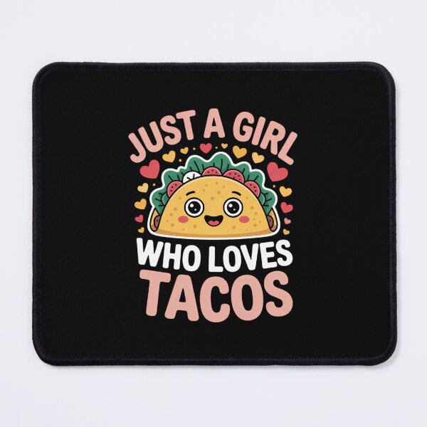 Item preview, Taco Lover Women Tee Just A Girl Who Loves Tacos designed and sold by Formatage.