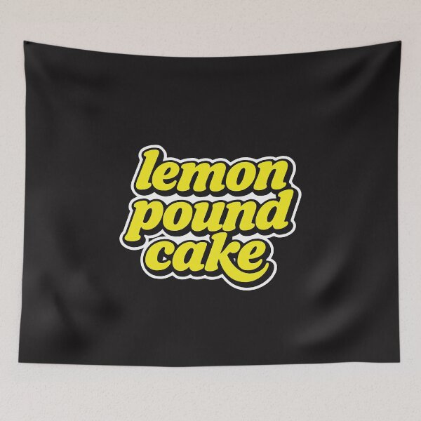 Item preview, Lemon Pound Cake Dessert Lover Cute Bakery Aesthetic Sweet Treat Design designed and sold by kiralynstration.