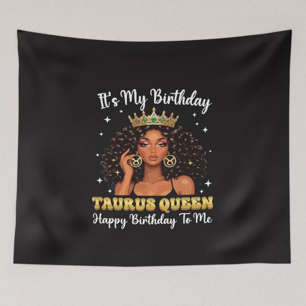 Item preview, It’s My Birthday Taurus Queen Zodiac Birthday Girl Astrology Women Gift designed and sold by kiralynstration.
