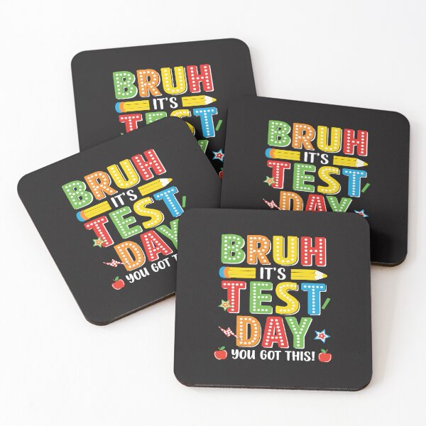 Item preview, Bruh It’s Test Day You Got This Funny Teacher Student Testing Motivation Gift designed and sold by kiralynstration.