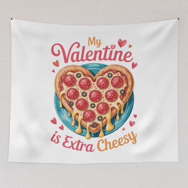 Item preview, Valentines Day Pizza Heart designed and sold by Formatage.