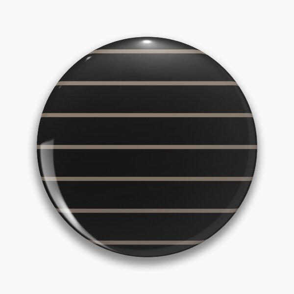Item preview, Black And Taupe Horizontal Pinstripes Pattern designed and sold by pattern-archive.