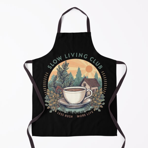 Item preview, Slow Living Club – Take It Easy Society designed and sold by KapiPrint.