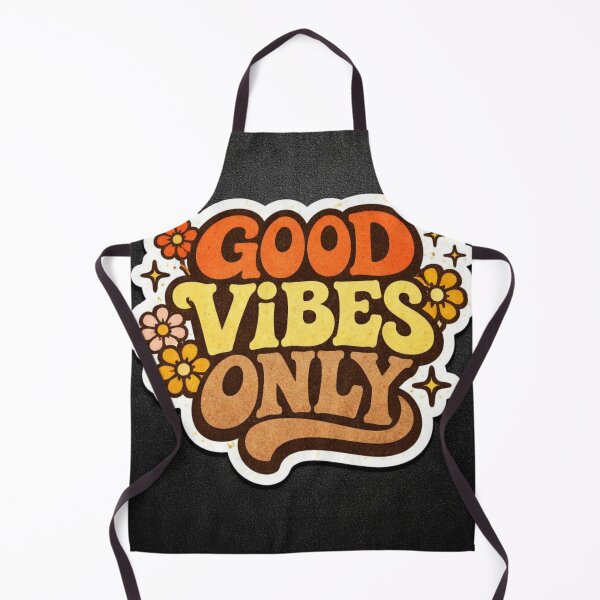 Item preview, Good Vibes Only Retro Aesthetic Sticker | Vintage Hippie Flower Positive Quote designed and sold by ZenGrowth4.