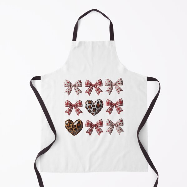 Item preview, Valentines Day hearts leopard Coquette Bow designed and sold by Formatage.
