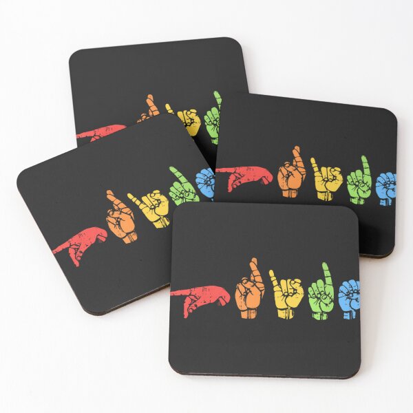 Item preview, Sign Language Flag Gay LGBT Deaf ASL Mute designed and sold by GarinaguHN.