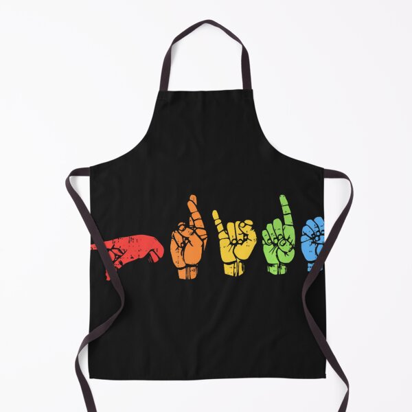 Item preview, Sign Language Flag Gay LGBT Deaf ASL Mute designed and sold by GarinaguHN.